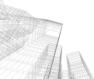 minimal geometrik şekiller, mimari çizgiler