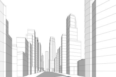 minimal geometrik şekiller, mimari çizgiler