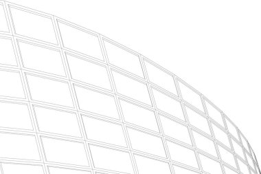 minimal geometrik şekiller, mimari çizgiler