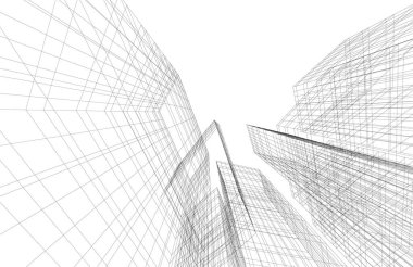 minimal geometrik şekiller, mimari çizgiler