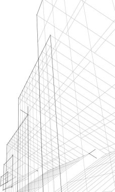 minimal geometrik şekiller, mimari çizgiler