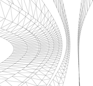 minimal geometrik şekiller, mimari çizgiler