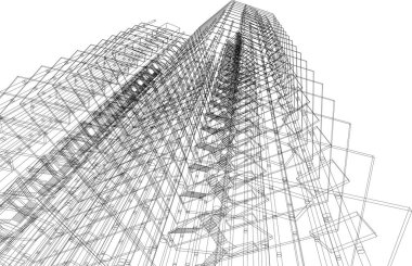 minimal geometrik şekiller, mimari çizgiler