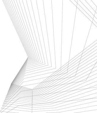 minimal geometrik şekiller, mimari çizgiler