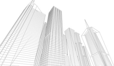 minimal geometrik şekiller, mimari çizgiler