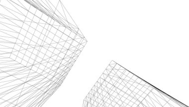 minimal geometrik şekiller, mimari çizgiler