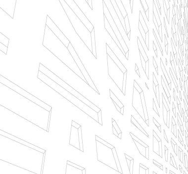 minimal geometrik şekiller, mimari çizgiler