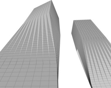 minimal geometrik şekiller, mimari çizgiler