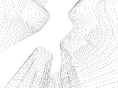 minimal geometrik şekiller, mimari çizgiler