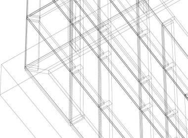 minimal geometrik şekiller, mimari çizgiler