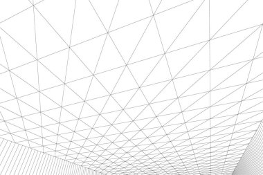 minimal geometrik şekiller, mimari çizgiler