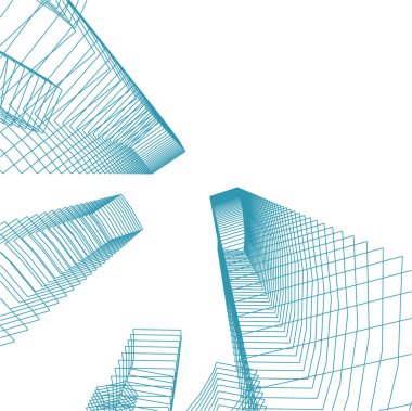 minimal geometrik şekiller, mimari çizgiler