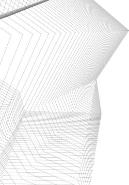 minimal geometrik şekiller, mimari çizgiler