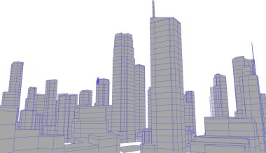 minimal geometrik şekiller, mimari çizgiler