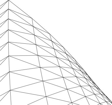 minimal geometrik şekiller, mimari çizgiler