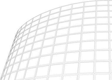 minimal geometrik şekiller, mimari çizgiler