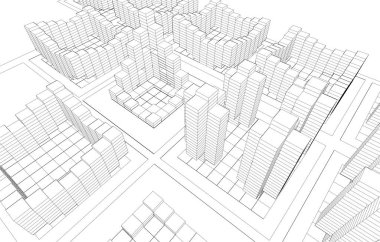 minimal geometrik şekiller, mimari çizgiler