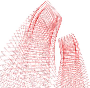 minimal geometrik şekiller, mimari çizgiler