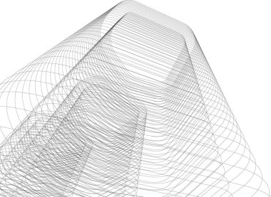 minimal geometrik şekiller, mimari çizgiler