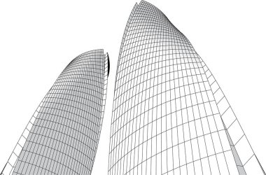 minimal geometrik şekiller, mimari çizgiler