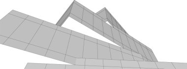 minimal geometrik şekiller, mimari çizgiler