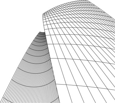 minimal geometrik şekiller, mimari çizgiler