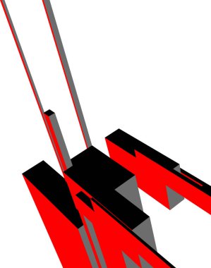 minimal geometrik şekiller, mimari çizgiler