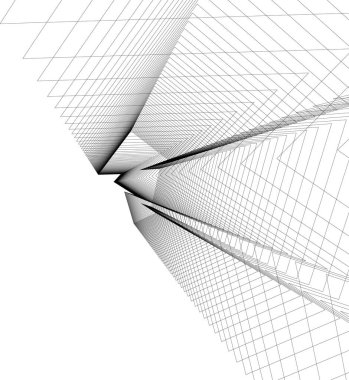 minimal geometrik şekiller, mimari çizgiler