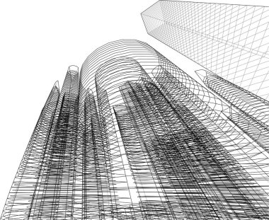 minimal geometrik şekiller, mimari çizgiler