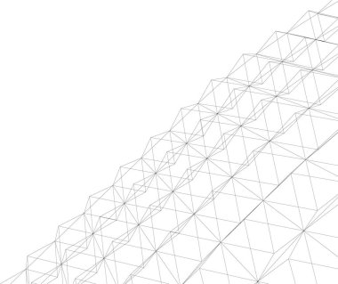 minimal geometrik şekiller, mimari çizgiler