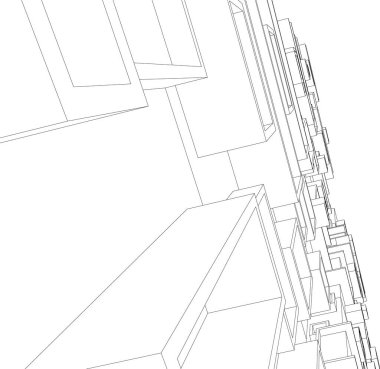 minimal geometrik şekiller, mimari çizgiler