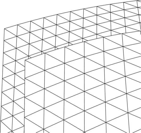 Formas Geométricas Mínimas Líneas Arquitectónicas — Vector de stock