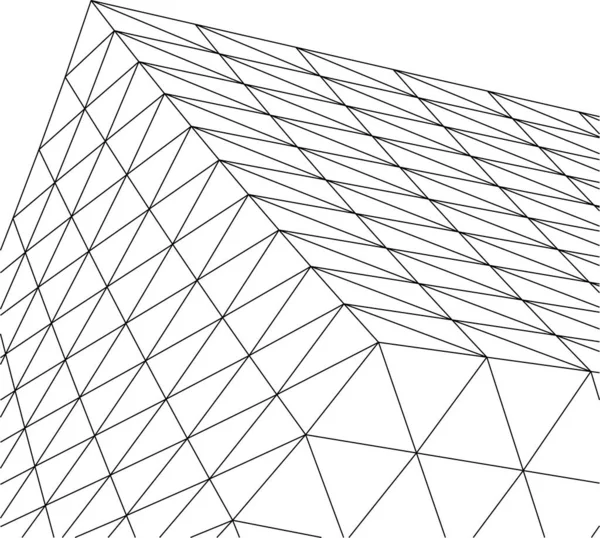 Formas Geométricas Mínimas Linhas Arquitetônicas —  Vetores de Stock