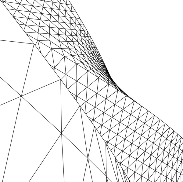 Formas Geométricas Mínimas Linhas Arquitetônicas — Vetor de Stock