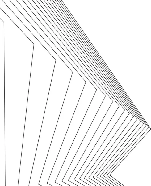 Forme Geometriche Minimali Linee Architettoniche — Vettoriale Stock