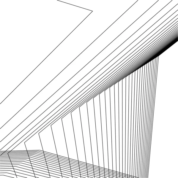 Formas Geométricas Mínimas Linhas Arquitetônicas — Vetor de Stock