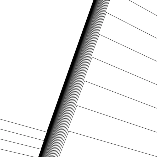 Minimale Geometrische Formen Architektonische Linien — Stockvektor