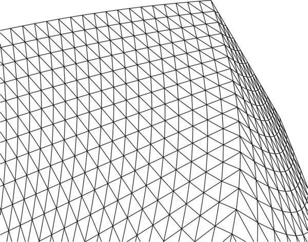 Formas Geométricas Mínimas Linhas Arquitetônicas — Vetor de Stock