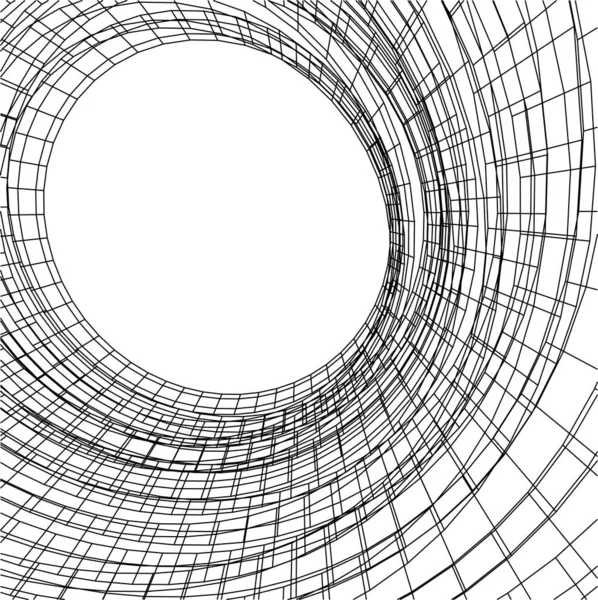 Linhas Abstratas Desenho Conceito Arte Arquitetônica Formas Geométricas Mínimas —  Vetores de Stock