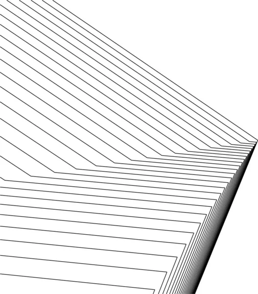 Formas Geométricas Mínimas Linhas Arquitetônicas — Vetor de Stock