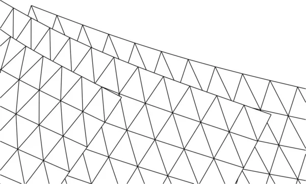 Formas Geométricas Mínimas Líneas Arquitectónicas — Archivo Imágenes Vectoriales