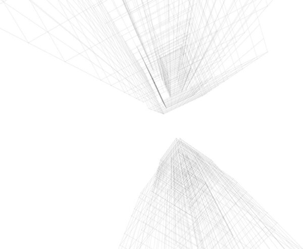 minimal geometrical shapes, architectural lines