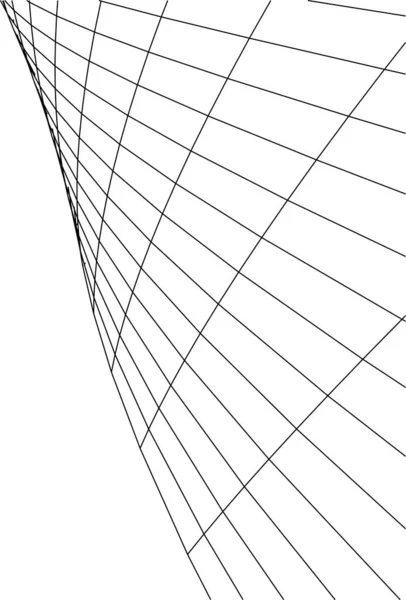 最小几何形状 建筑线 — 图库矢量图片