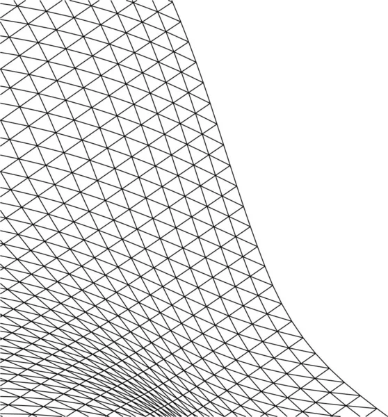 Lignes Dessin Abstraites Dans Concept Art Architectural Formes Géométriques Minimales — Image vectorielle