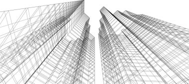 minimal geometrik şekiller, mimari çizgiler