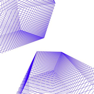 minimal geometrik şekiller, mimari çizgiler