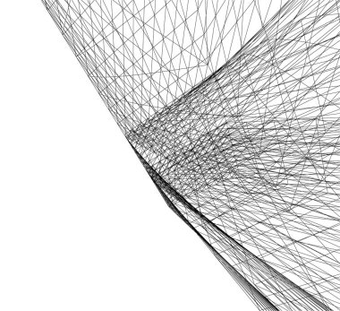 minimal geometrik şekiller, mimari çizgiler