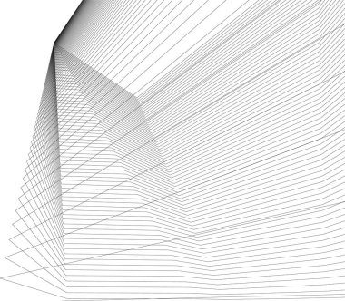 minimal geometrik şekiller, mimari çizgiler