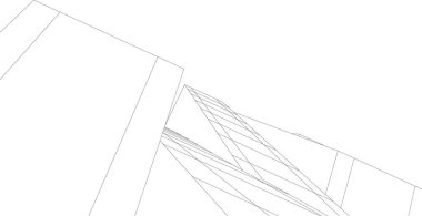 minimal geometrik şekiller, mimari çizgiler