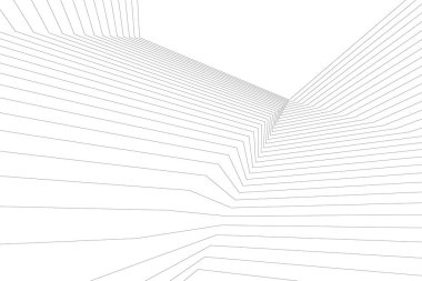 minimal geometrik şekiller, mimari çizgiler